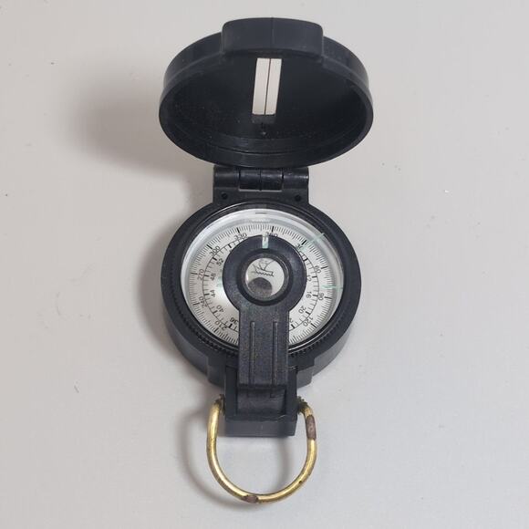 Vintage Engineer Lensatic Military Compass Taiwan - Picture 1 of 5